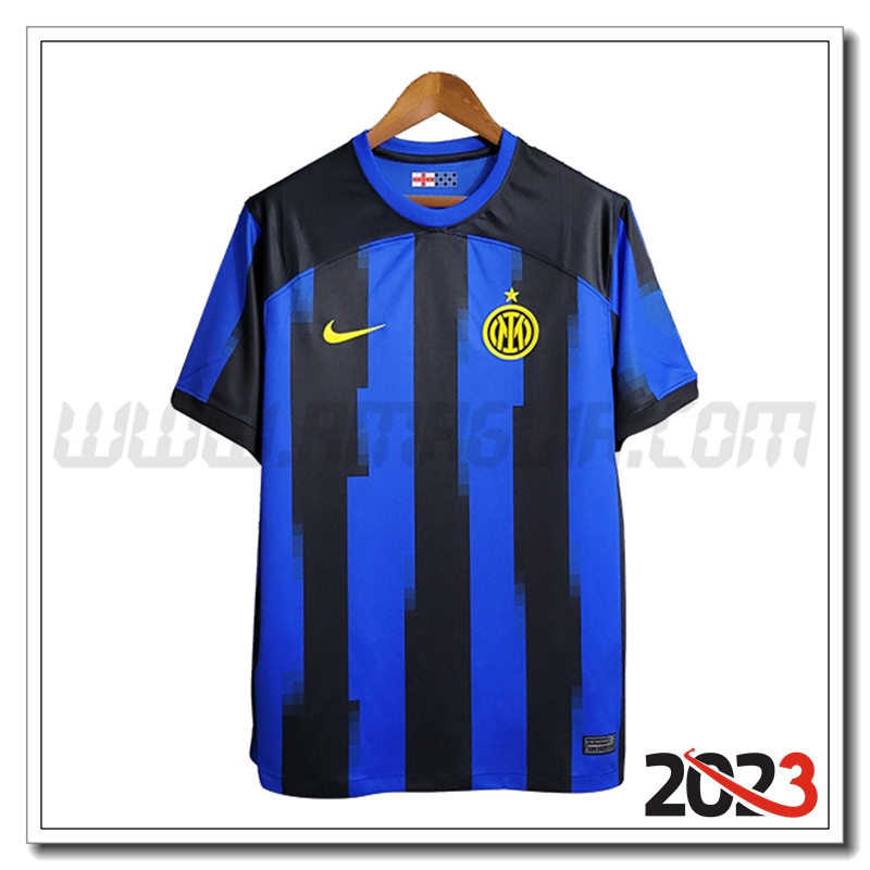 Maglia da Inter Milan Prima 2023-24 Personalizzate Scontate