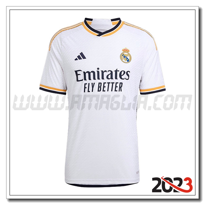 Maglia Real Madrid Prima Versione trapelata 2023-24 Personalizzate Scontate