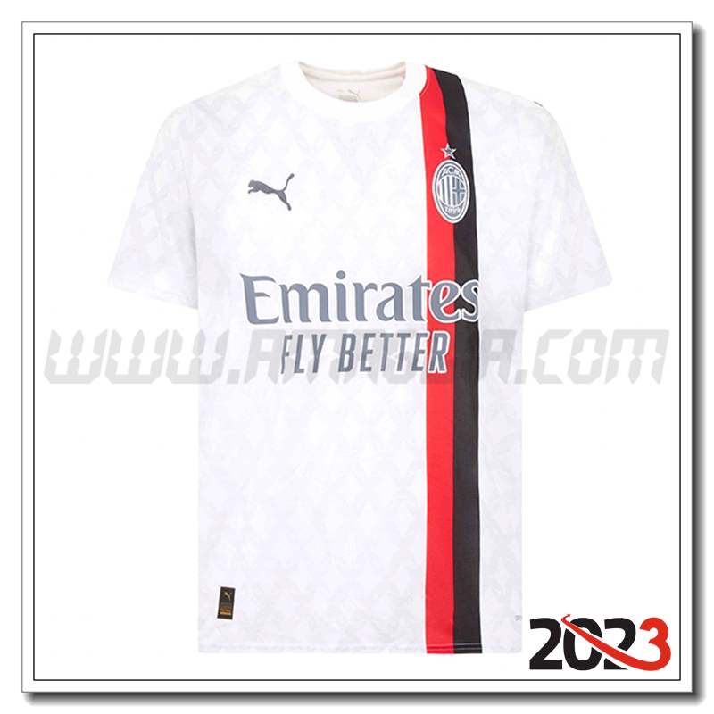 Maglia da AC Milan Seconda 2023-24 Personalizzate Scontate